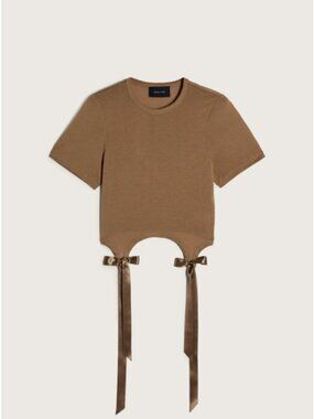 SIMONE ROCHA - Bow Tail Easy T-Shirt - XS